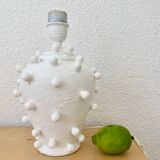 Pied de lampe à picots