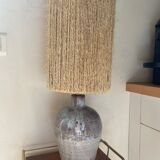 Vintage glazed ceramic lamp