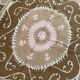 Vintage hand-embroidered tablecloth 156x160 cm