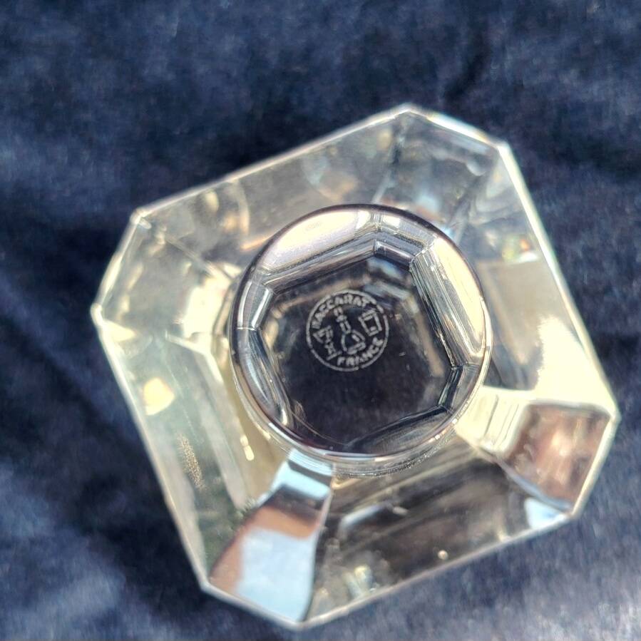 Whiskey decanter, crystal, Harcourt 1841, Baccarat