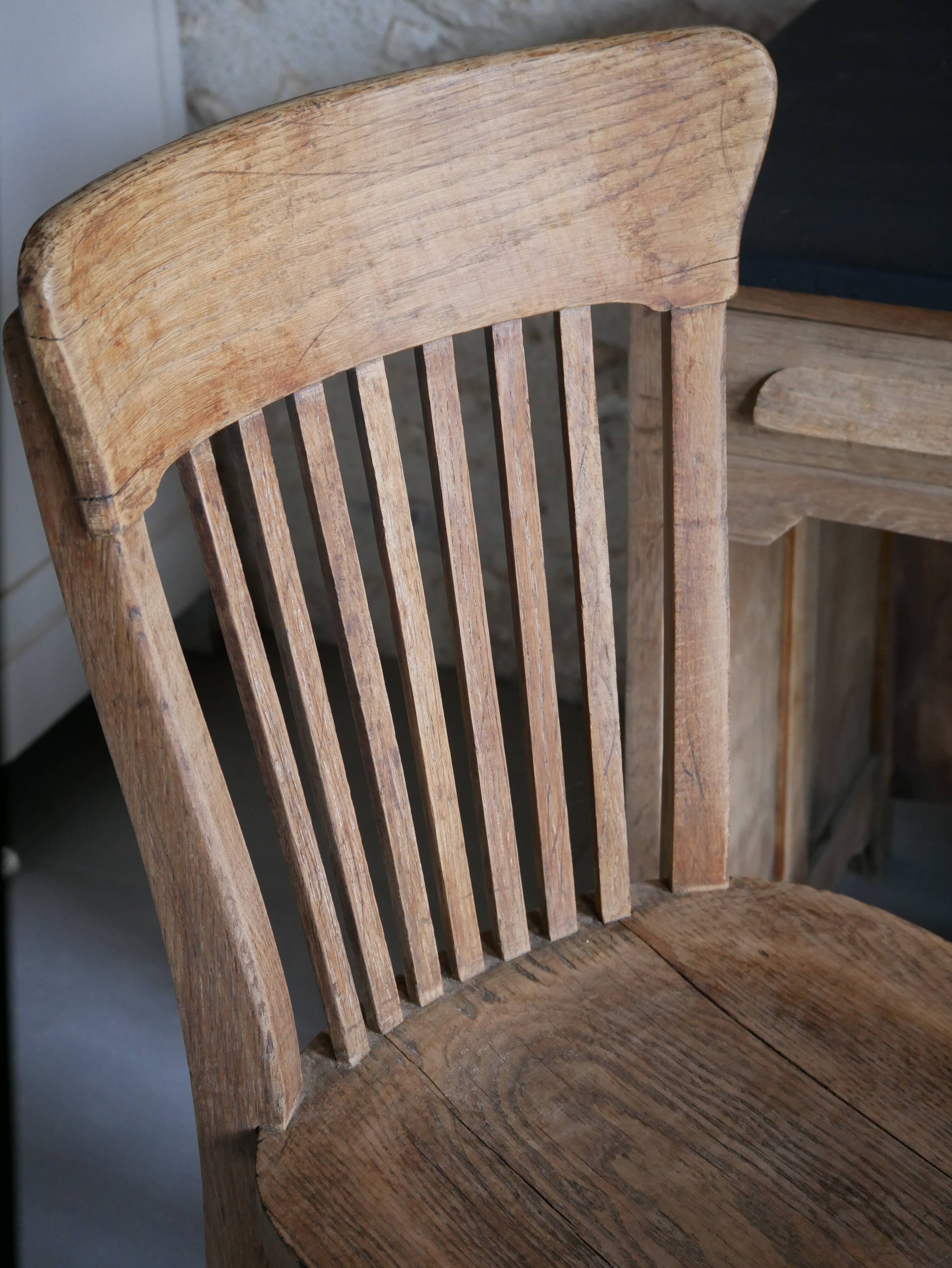 Desk and chair assembly