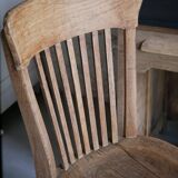Desk and chair assembly