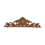 Pediment decorated