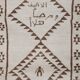 Vintage Turkish hallway rug 91x462 cm