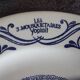 4 assiettes publicitaires Yoplait- Les 3 mousquetaires