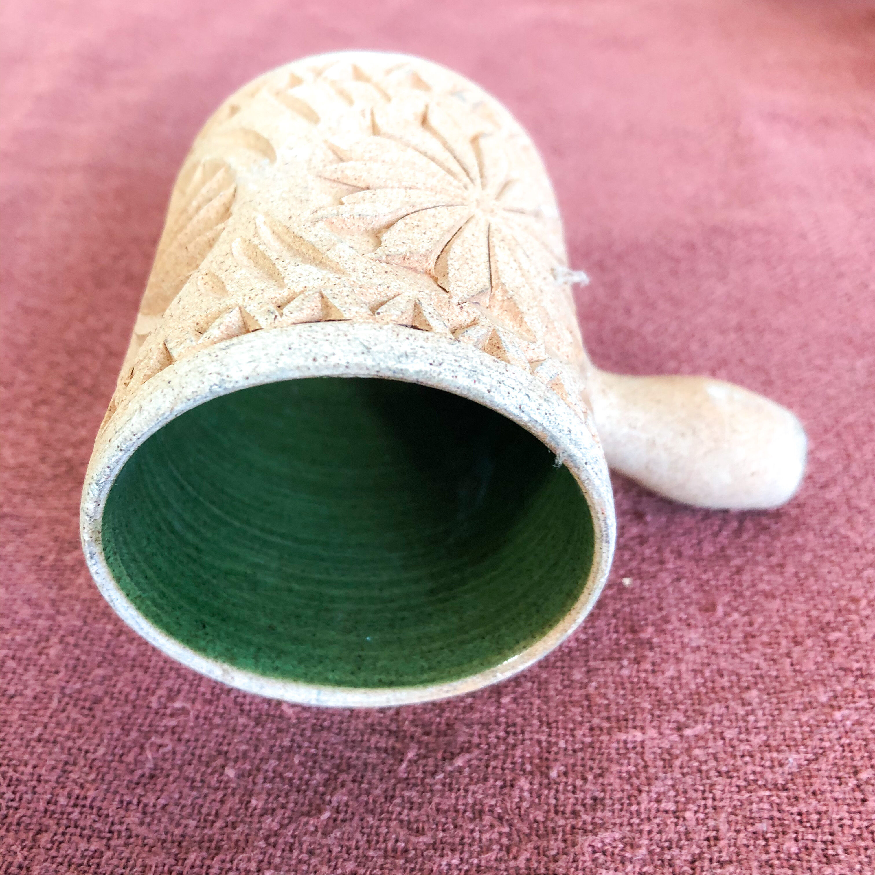 Oriental terracotta tea service