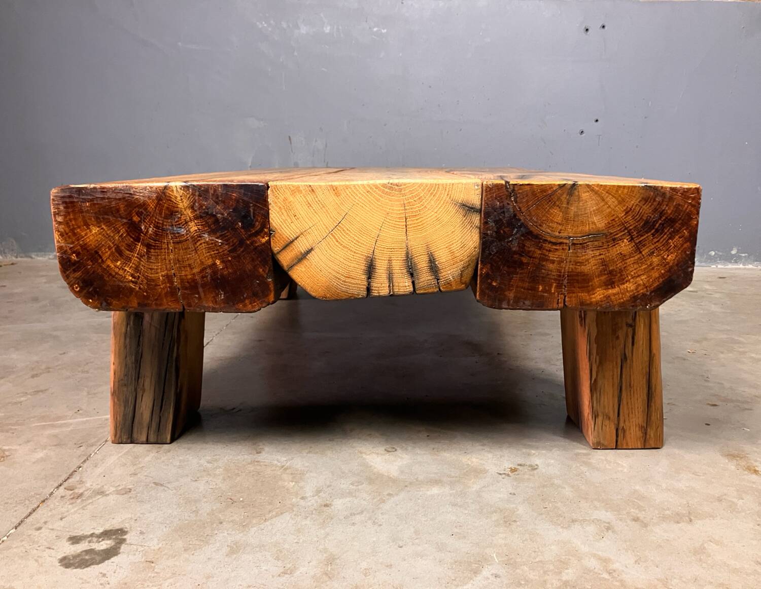 Brutalistisch Japandi Wabi Sabi coffeetable