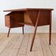 Bureau en teck danois par Gunner Nielsen pour Tibergaard années 1960