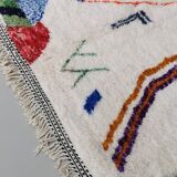 Berber carpet beni ouarain