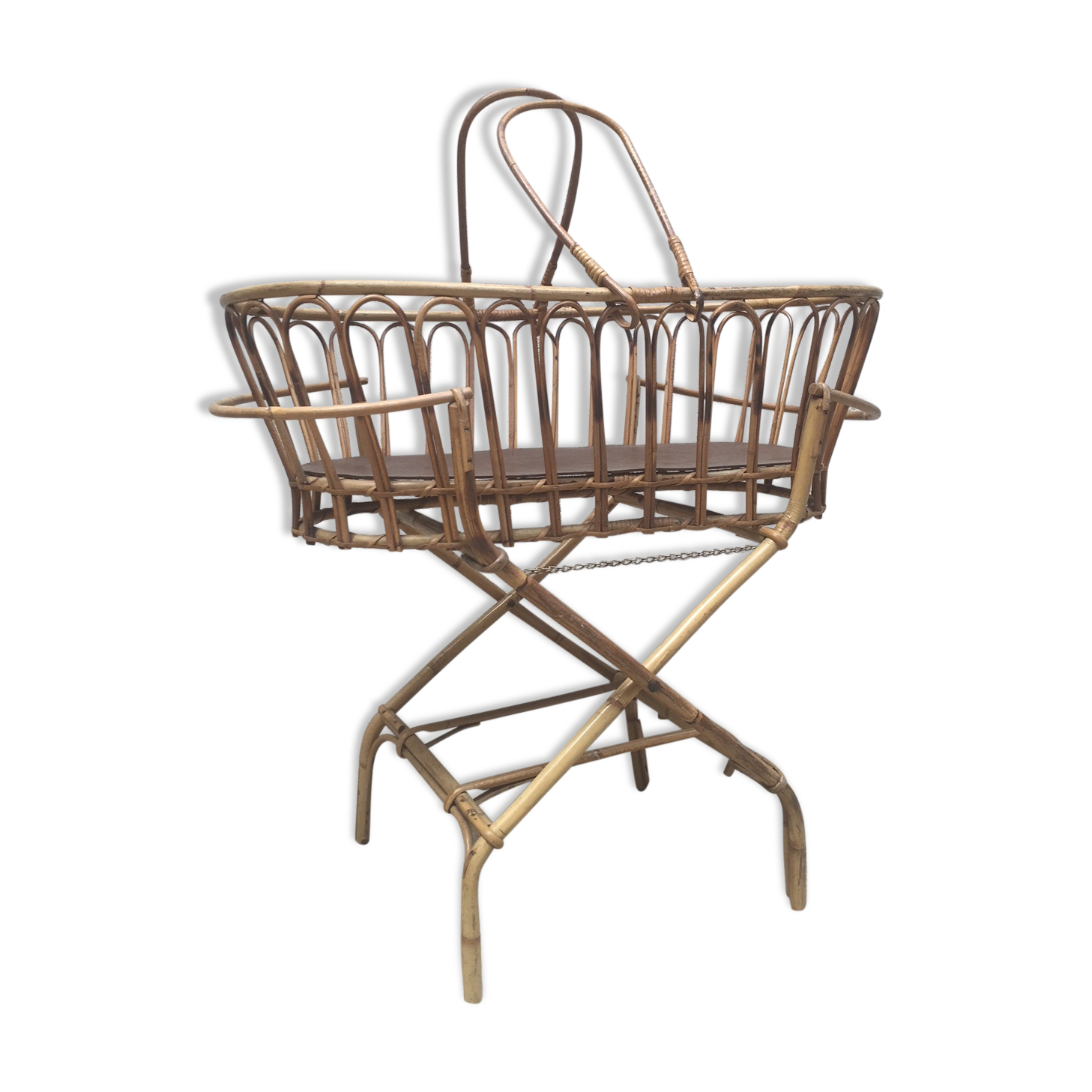 Wicker cradle