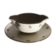 Saucière Bouquet porcelain flowers Sarreguemines Digoin