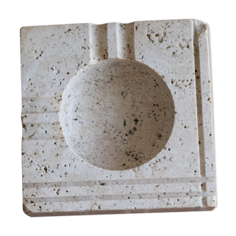 Travertine ashtray Cerri Nestor Italy 70