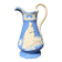 Victorian Porcelain Cruche Pitcher Vase Ewer Sam Alcock Woman Girl
