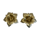 Pair of flower sconces