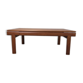 Table basse danoise en teck XXL H.W. Klein, Bramin, années 60