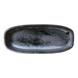 Glazed ceramic serving dish