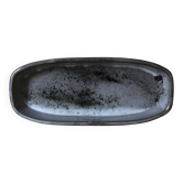 Glazed ceramic serving dish