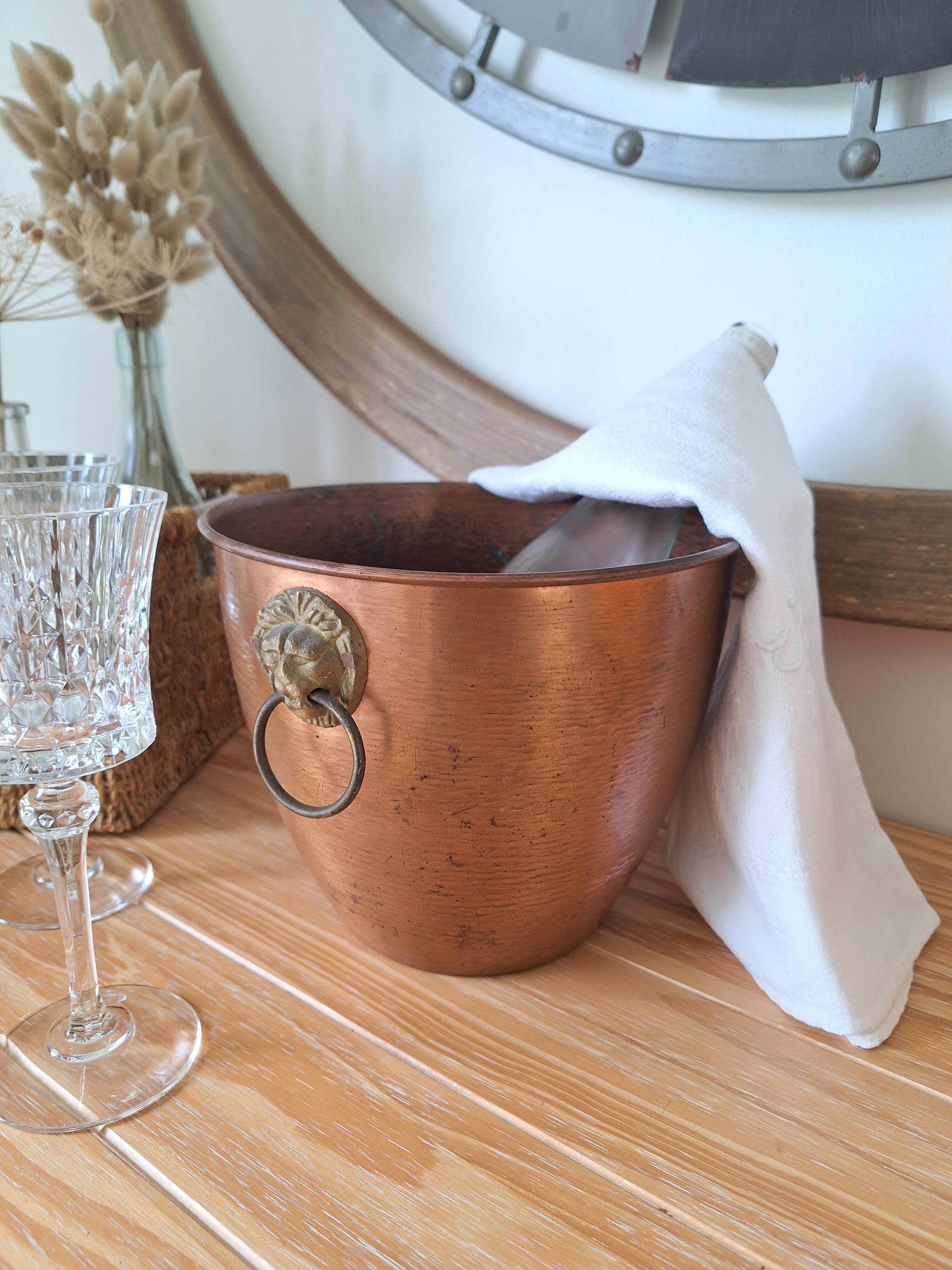 Vintage champagne bucket
