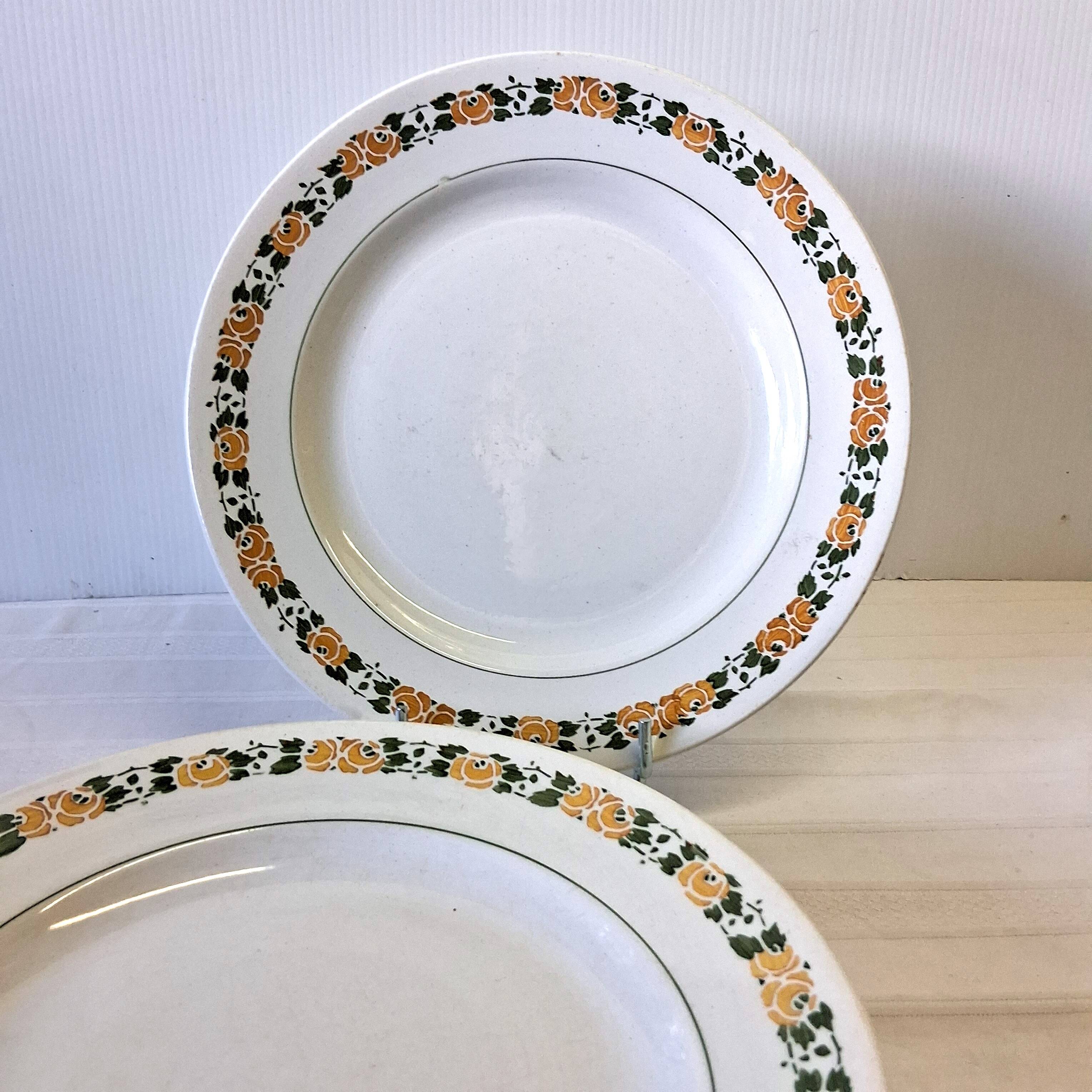 6 Villeroy & Boch dinner plates in good condition