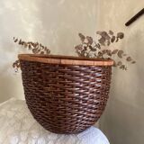 Large rattan basket