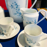 Former coffee service Myosotis porcelaine of Limoges