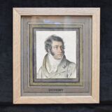 French School around 1820, Portrait of a Young Man, Drawing