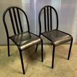 Two vintage chairs attributed to Robert Mallet Stevens.
