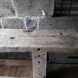 Old in solid beech workbench 237 cm