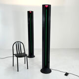 Postmodern Fluorescent Variable Intensity Floor Lamp by Egoluce, 1980