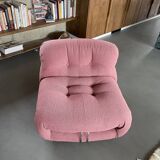 Armchair Soriana Afra and Tobia Scarpa 60s Cassina