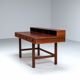Peter Lovig flip-top partners desk rosewood Lovig Denmark 1960