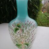 Enameled decorative carafe