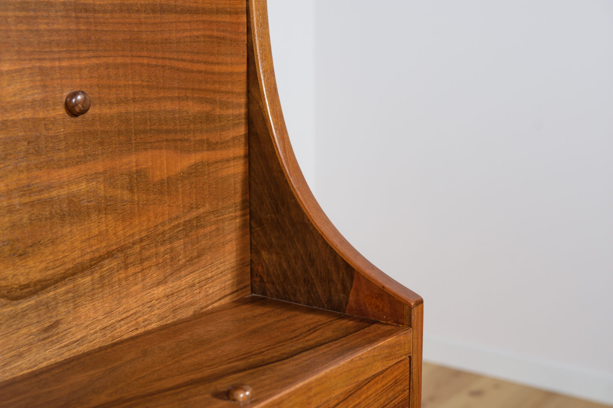 Mid-Century Danish Walnut Secretary by Borge Mogensen for Soborg Mobler, 1960s