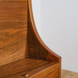 Mid-Century Danish Walnut Secretary by Borge Mogensen for Soborg Mobler, 1960s