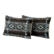 Set of 2 vintage kilim cushion covers 36x51 cm