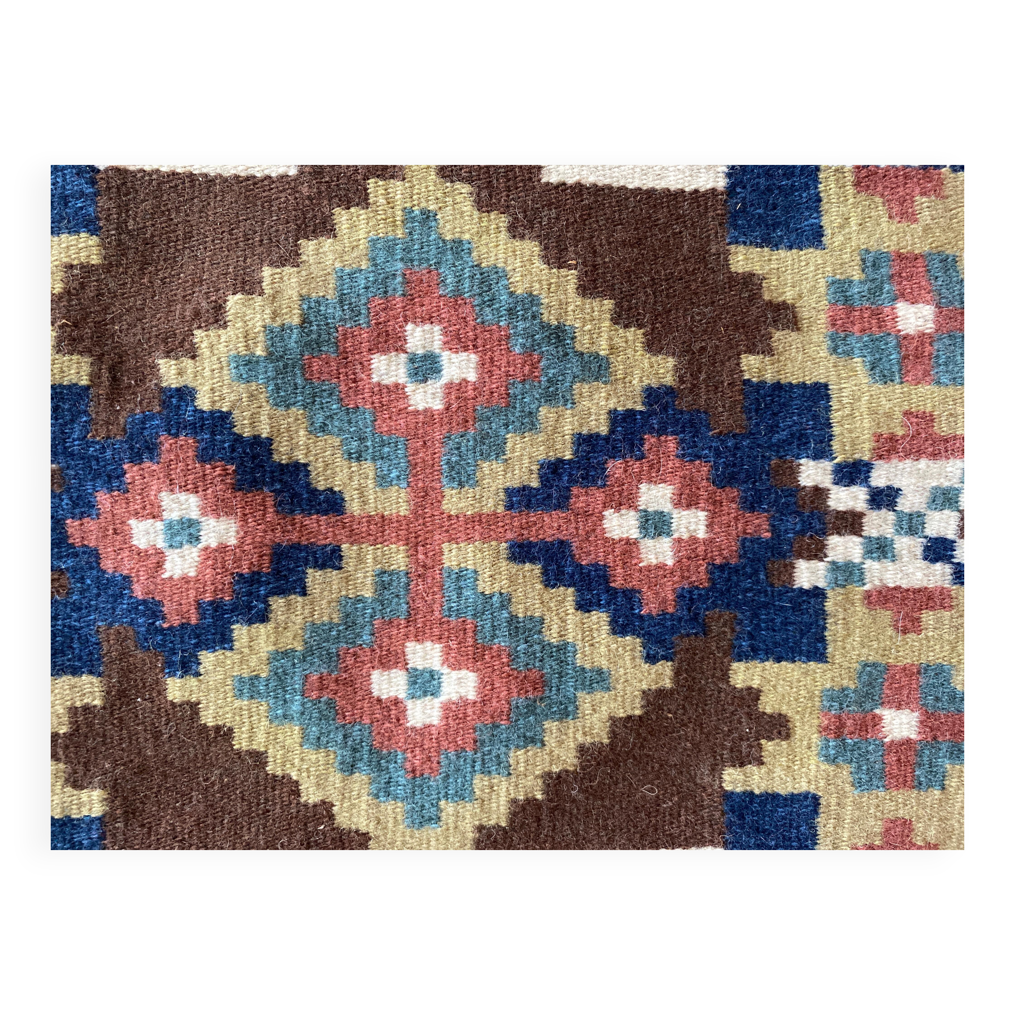 Tapisserie Röllakan artisanale suédoise, Suède, 19e siècle