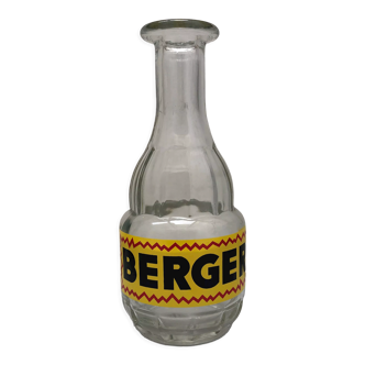 Berger glass decanter
