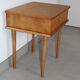 Bedside light oak 1950