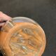 Vintage glass pate vase 3 handles