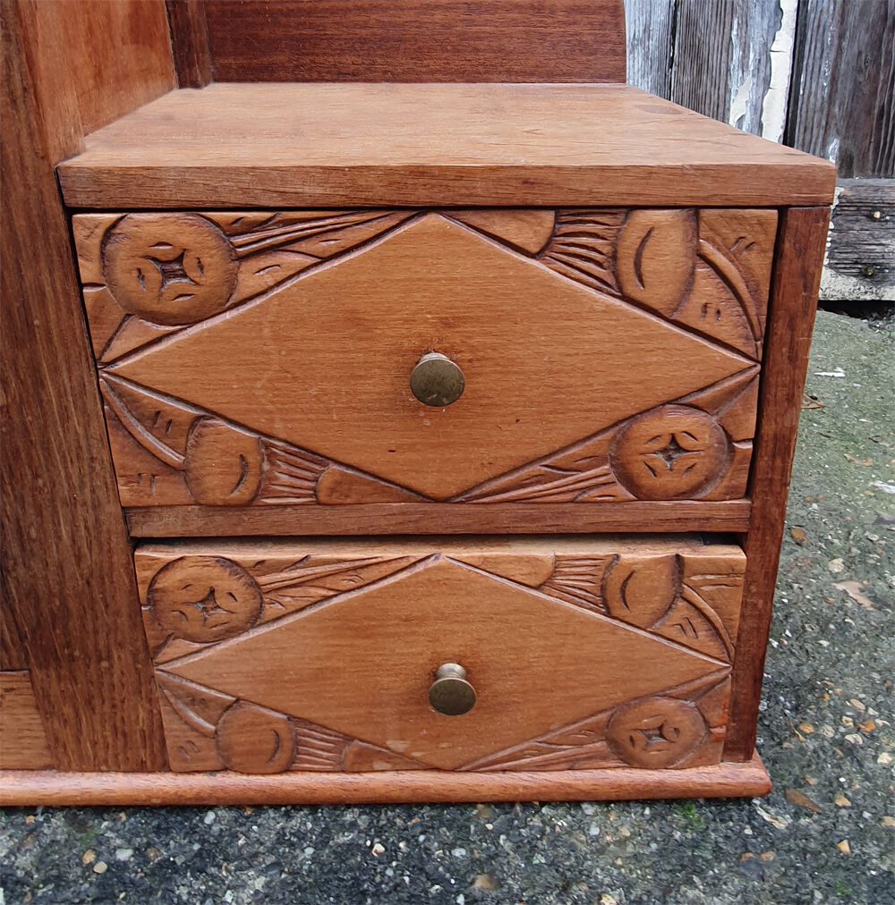 Wall cabinet, wooden, vintage, 1940s