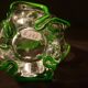 Crystal ashtray bowl in Murano style