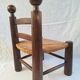Paire de chaises basses style Dudouyt