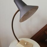 Vintage casserole-style desk lamp