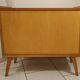 Chest of drawers feet compass wood and rattan