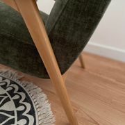 Fauteuil, esprit scandinave années 50/60, restauré