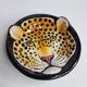 "panther" trinket bowl Italy, 24 cm
