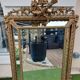 Antique golden mirror with parcloses napoleon iii