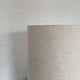 Abat-jour H80 D30 d25 au tissu lin naturel