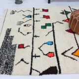 Tapis berbère laine fait main 271 x 148 cm
