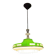 Vintage green UFO-shaped pendant light